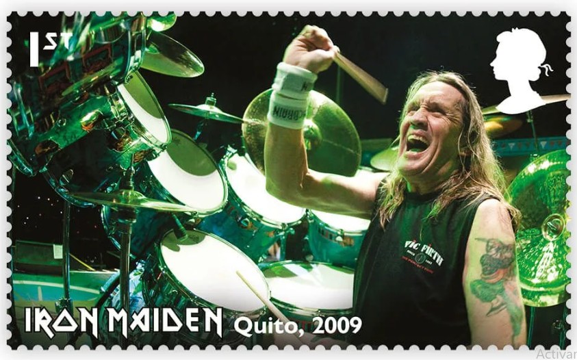 Iron Maiden ya tiene sus propias Estampillas o Sellos