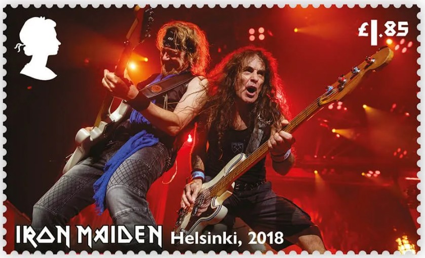 Iron Maiden ya tiene sus propias Estampillas o Sellos