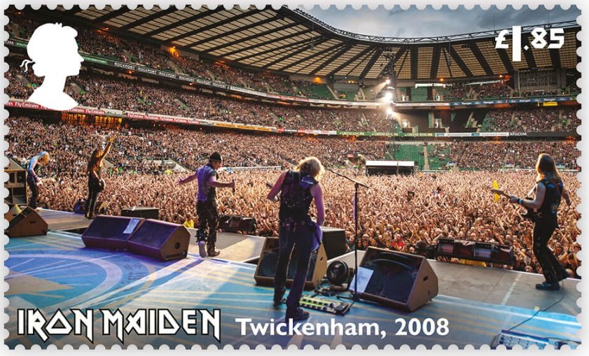 Iron Maiden ya tiene sus propias Estampillas o Sellos