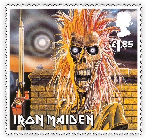 Iron Maiden ya tiene sus propias Estampillas o Sellos