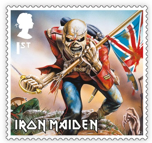 Iron Maiden ya tiene sus propias Estampillas o Sellos