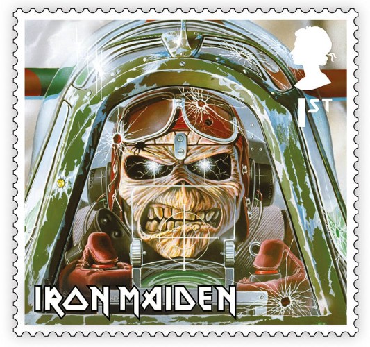Iron Maiden ya tiene sus propias Estampillas o Sellos