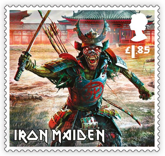 Iron Maiden ya tiene sus propias Estampillas o Sellos