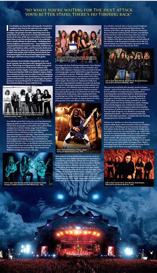 Iron Maiden ya tiene sus propias Estampillas o Sellos