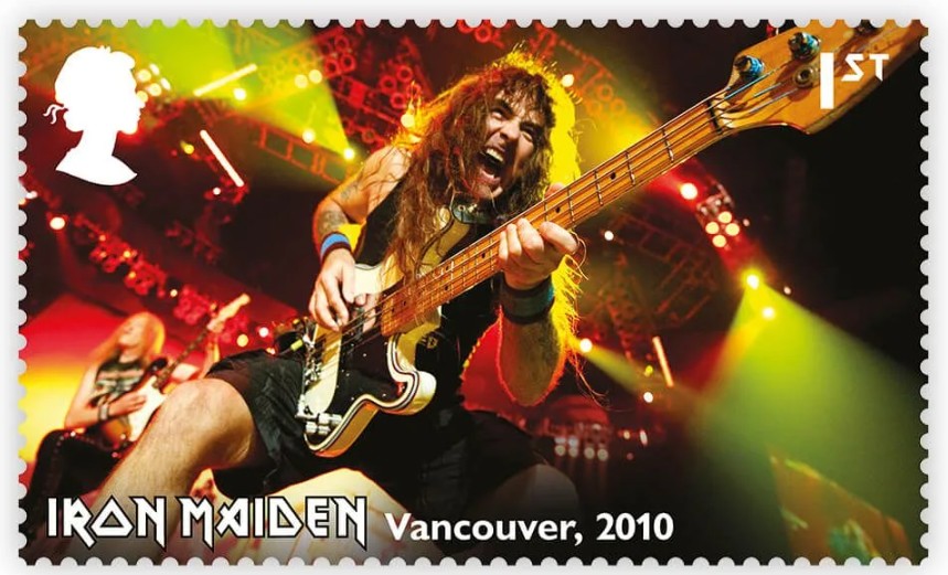 Iron Maiden ya tiene sus propias Estampillas o Sellos