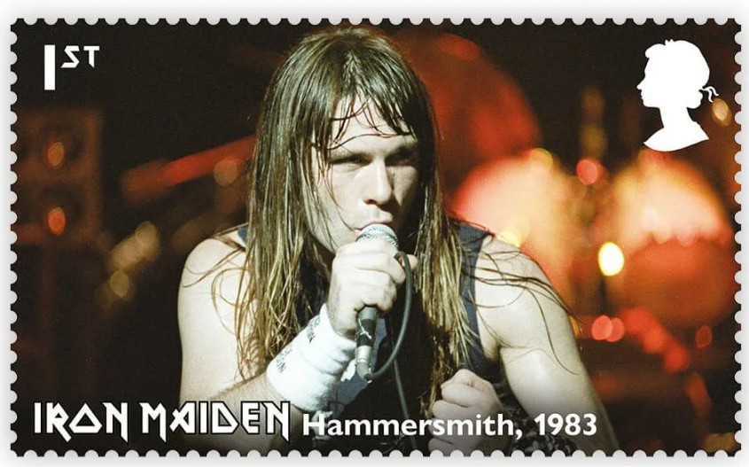 Iron Maiden ya tiene sus propias Estampillas o Sellos