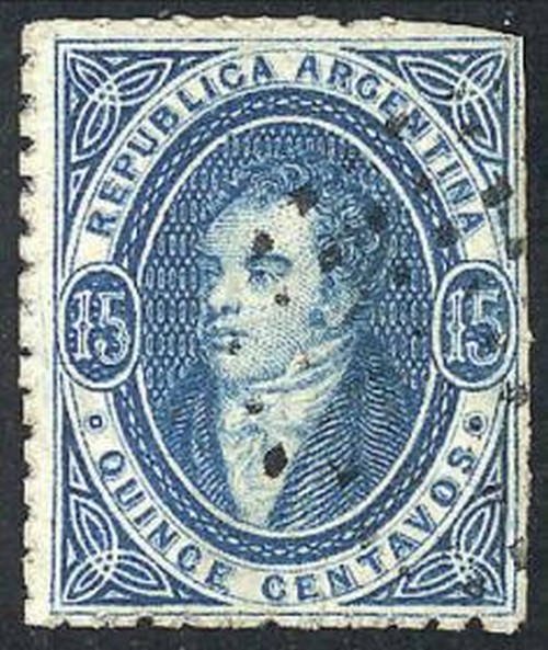 las estampillas mas caras de Argentina