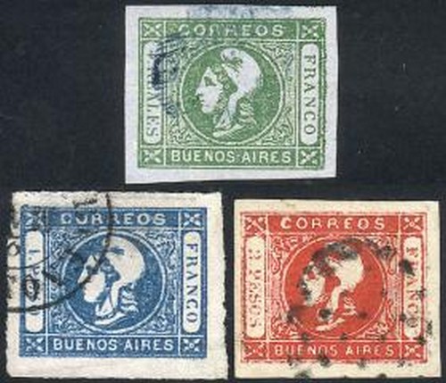las estampillas mas caras de Argentina