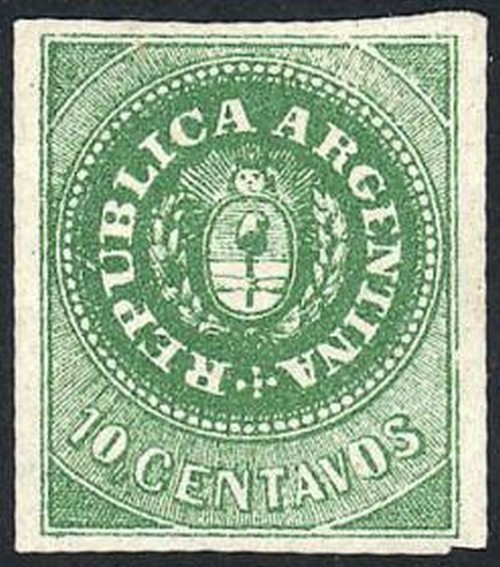 las estampillas mas caras de Argentina