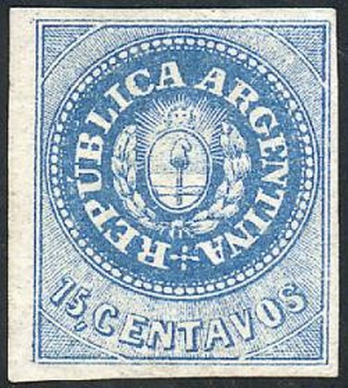 las estampillas mas caras de Argentina