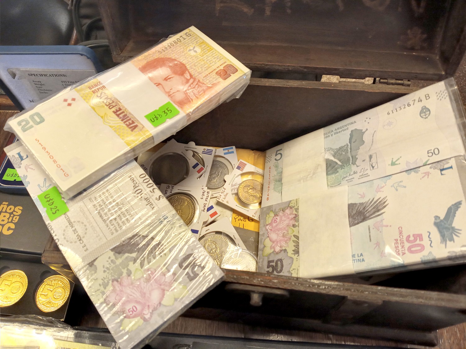 Compra Venta Estampillas Monedas Billetes Parque Rivadavia